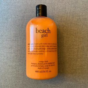 NWT Philosophy Beach Girl Shower Gel Full Size Orange Slush